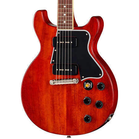 1960 Les Paul Special Double Cut Reissue Cherry Red + Étui Epiphone