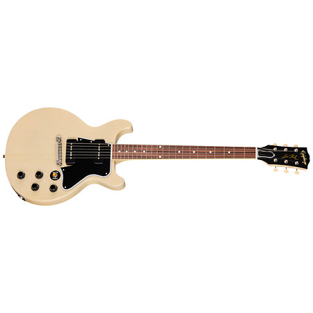 1960 Les Paul Special Double Cut Reissue TV White + Étui Epiphone