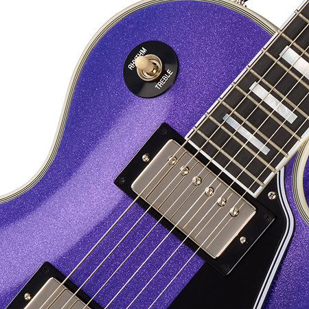Les Paul Custom Amethyst Sparkle + Étui Epiphone