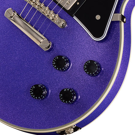 Les Paul Custom Amethyst Sparkle + Étui Epiphone