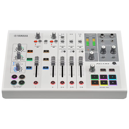 AG08 White Yamaha