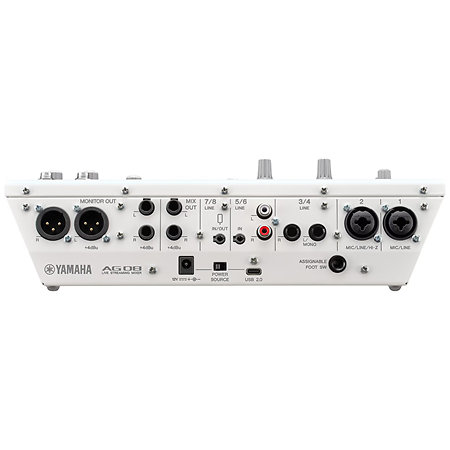 AG08 White Yamaha