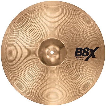 Sabian 41809X B8X Rock Crash 18"