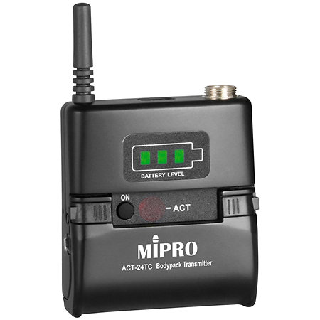 Pack MU 55L (la paire) + ACT 2402 + 2 x ACT 24TC + MP-80 Mipro