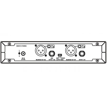 Pack MU 55L (la paire) + ACT 2402 + 2 x ACT 24TC + MP-80 Mipro