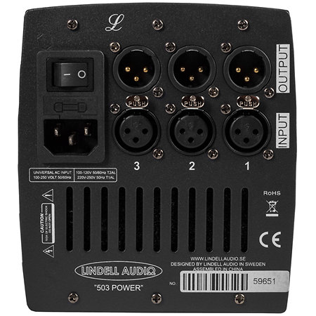 503 POWER Lindell Audio