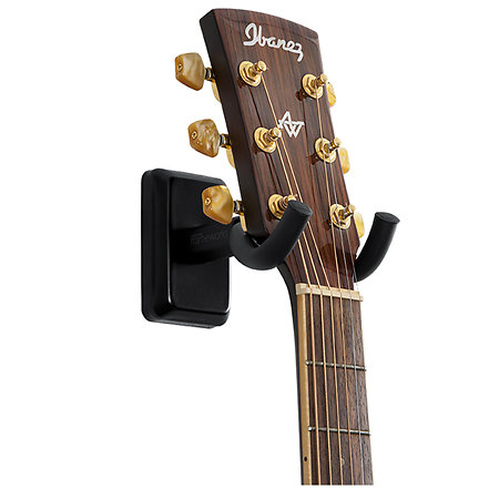 Black Wall Mount Guitar Hanger Gator Frameworks
