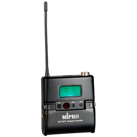 Pack ACT-311II + Émetteur Batterie Lithium + Micro cravate + MP-8 Mipro