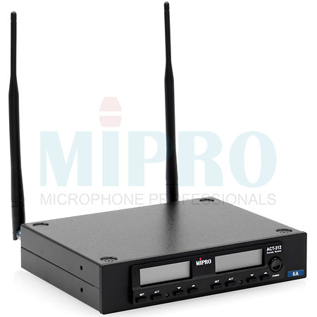 Pack ACT-312II + DUO ACT-32TC Batterie Lithium+ DUO micro cravatte MU 55L + MP-80 Mipro