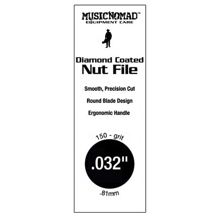 MusicNomad MN656 Lime diamantée pour sillets .032 pouces