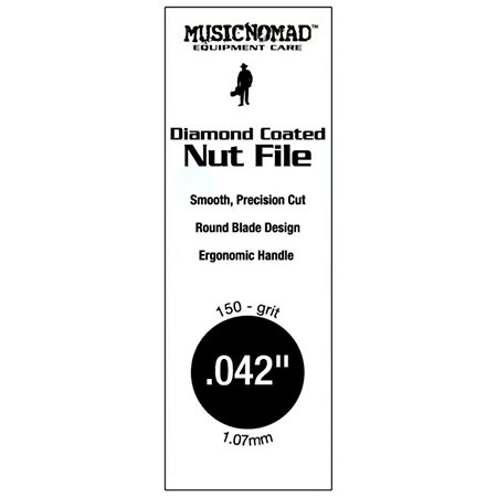 MusicNomad MN658 Lime diamantée pour sillets .042 pouces