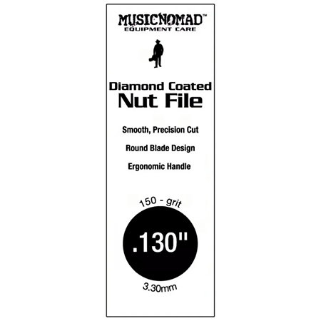 MN665 Lime diamantée pour sillets .130 pouces MusicNomad