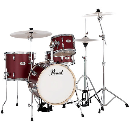 Pearl MT564C-D747 Midtown 16" Matte Red avec pack Hardware