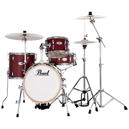 Pearl MT564C-D747 Midtown 16" Matte Red avec pack Hardware