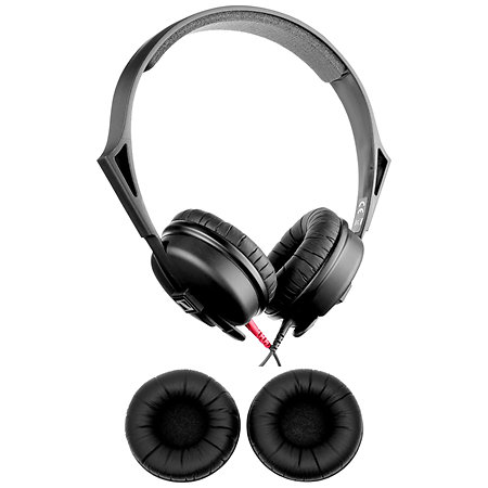 Sennheiser Pack HD 25 Light V2 + Ear Pads Simili-cuir