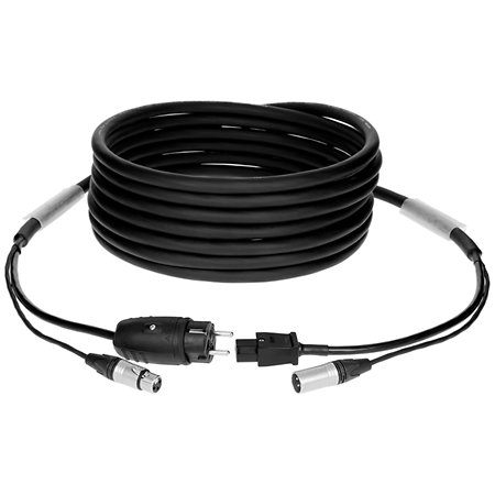 Klotz Câble hybride audio + alim 3G1.5 XLR 3p, 50m