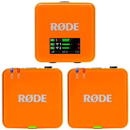 Rode Wireless GO Gen 3 Orange