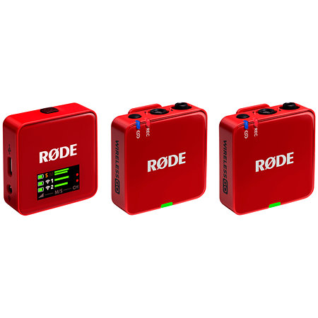 Rode Wireless GO Gen 3 Red