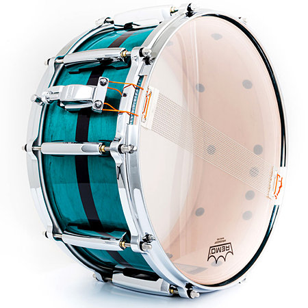 Pearl MP4C1465SC-850 Masters Maple Pure Custom Aqua Turquoise Stripe 14" x 6,5"