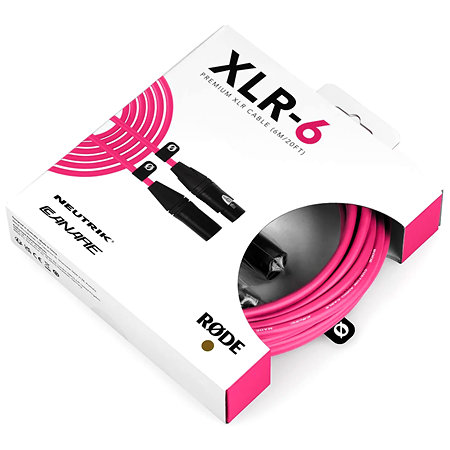 XLR-6M Pink Rode