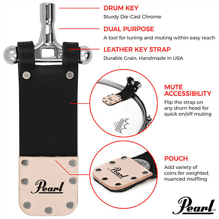PFMDK080 Clé de batterie avec système mute pour la caisse claire Pearl