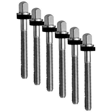 Pearl SST-5035-6 Tirants en acier inoxydable 35 mm (lot de 6)