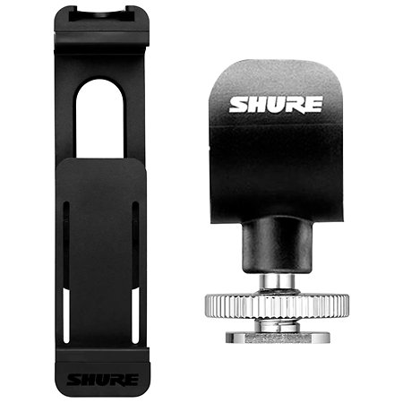 AMV-PC Pince smartphone et clip micro MV88+ Shure