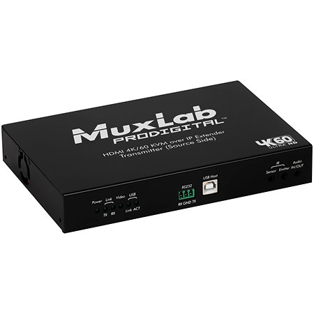 MuxLab 500760 TX KVM HDMI 4K/60 KVM Over IP Transmetteur UTP