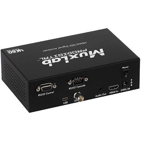 500831 Analyseur de signaux HDMI 2.0/3G-SDI MuxLab