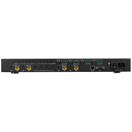 500412-V2 HDMI 4X4 Matrix SWX Kit HDBT PoC 4K/60 MuxLab