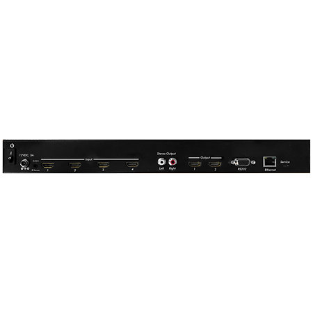 MuxLab 500446 4x2 Processeur HDMI 2.0 Quad-View