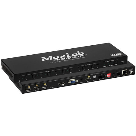 500445 6x1 2.0 Multimedia Presentation Switch MuxLab