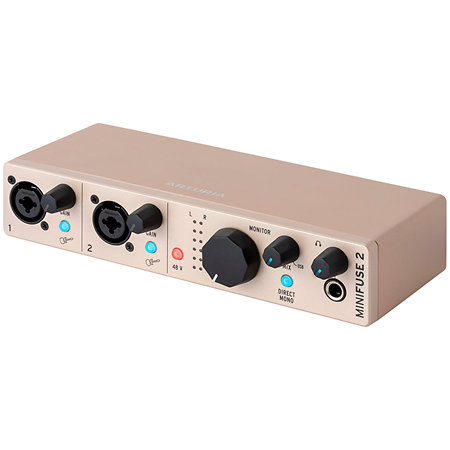 MiniFuse 2 Champagne Limited Edition Arturia