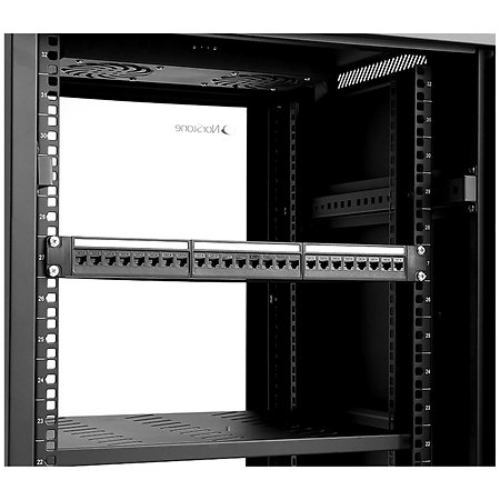 Panneau de brassage 24 x RJ45 CAT6 NorStone