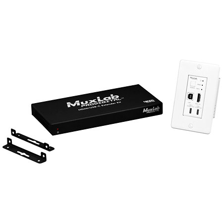 MuxLab 500452 HDMI/USB-C KVM Extender Kit HDBT 4K/60