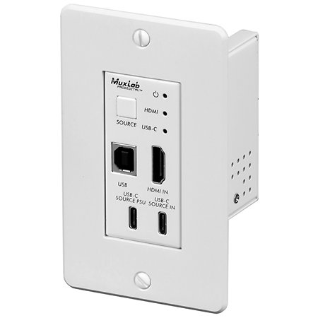 MuxLab 500452 HDMI/USB-C KVM Extender Kit HDBT 4K/60