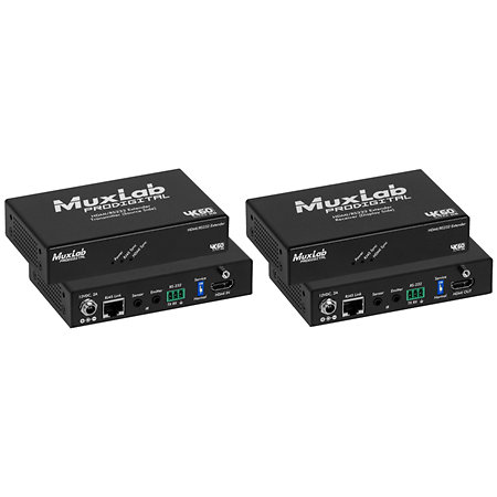500459 HDMI/RS232 Extender Kit HDBT 4K/60 MuxLab