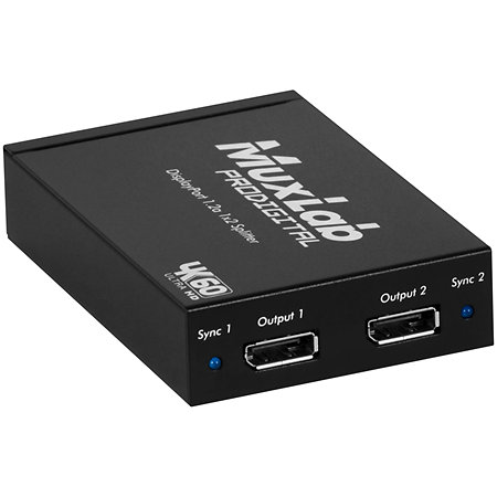 MuxLab 500505 DisplayPort 1.2a 1x2 Splitter SST