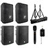 Pack GoSound 800 + Housse + Micro HF + Pied d'enceinte BoomTone DJ