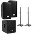 Pack AS 110 (la paire) + AS 812 Sub + Plugger ST180 (la paire) Mac Mah