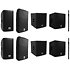 Pack AS 110 (la paire) + AS 815 Sub (la paire) + housses et tubes de couplage Mac Mah