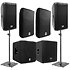 Pack AS 115 (la paire) + AS 818 Sub + housses et supports d'enceintes Plugger ST180 Mac Mah