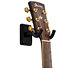 Black Wall Mount Guitar Hanger Gator Frameworks
