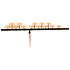 50403HB Set de crotales aigües avec mounting bar et stand Sabian