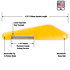 MN659 Lime diamantée pour sillets .046 pouces MusicNomad