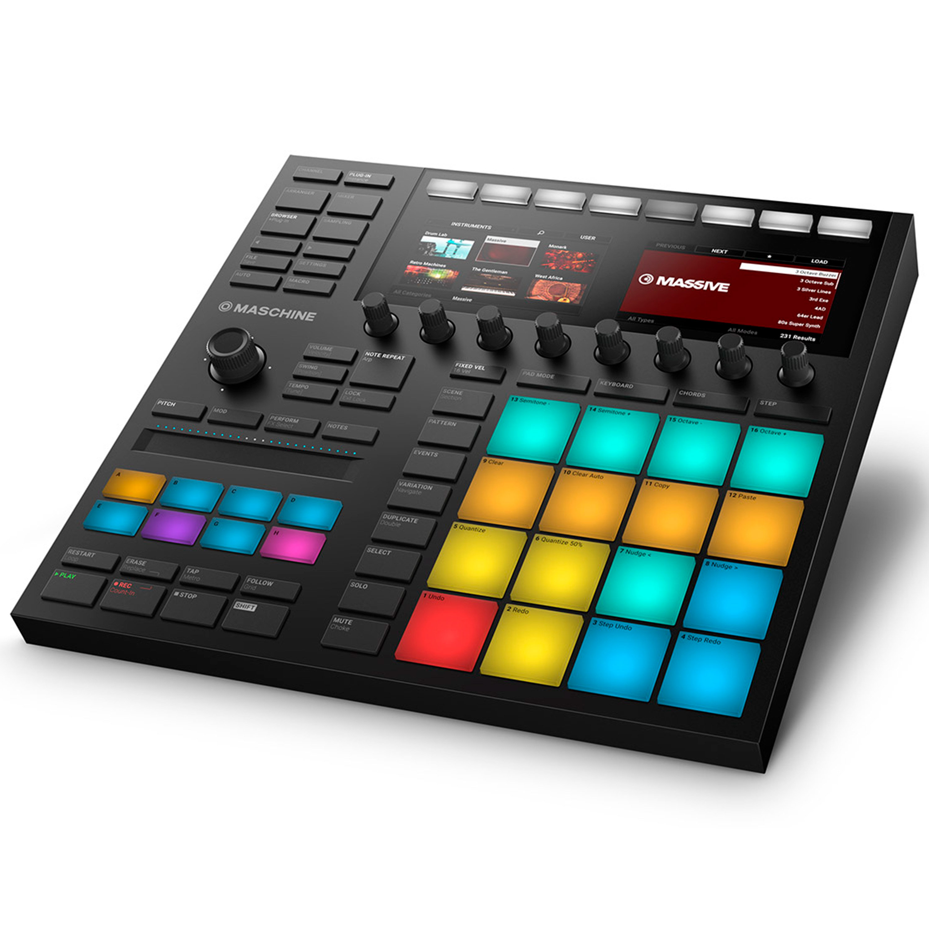 Native Instruments Pack Maschine MK3 + Étui EVA - Contrôleur MIDI ...