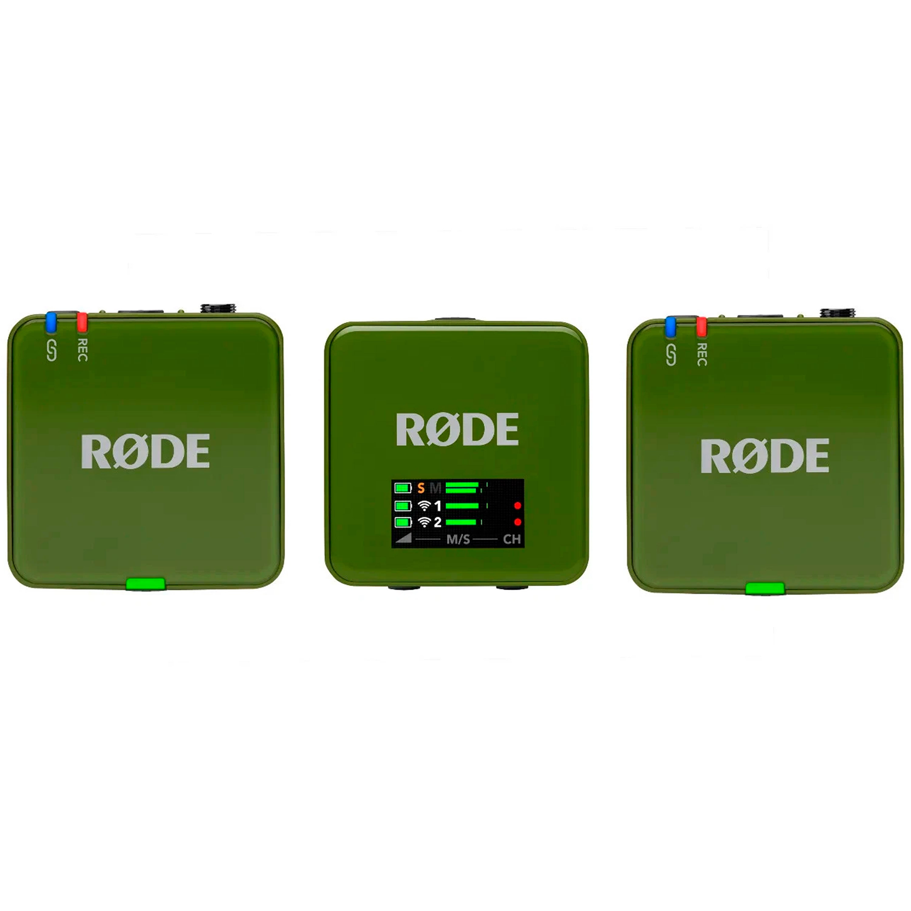 Rode Wireless GO Gen 3 Moss - Sets podcast & broadcast SonoVente.com