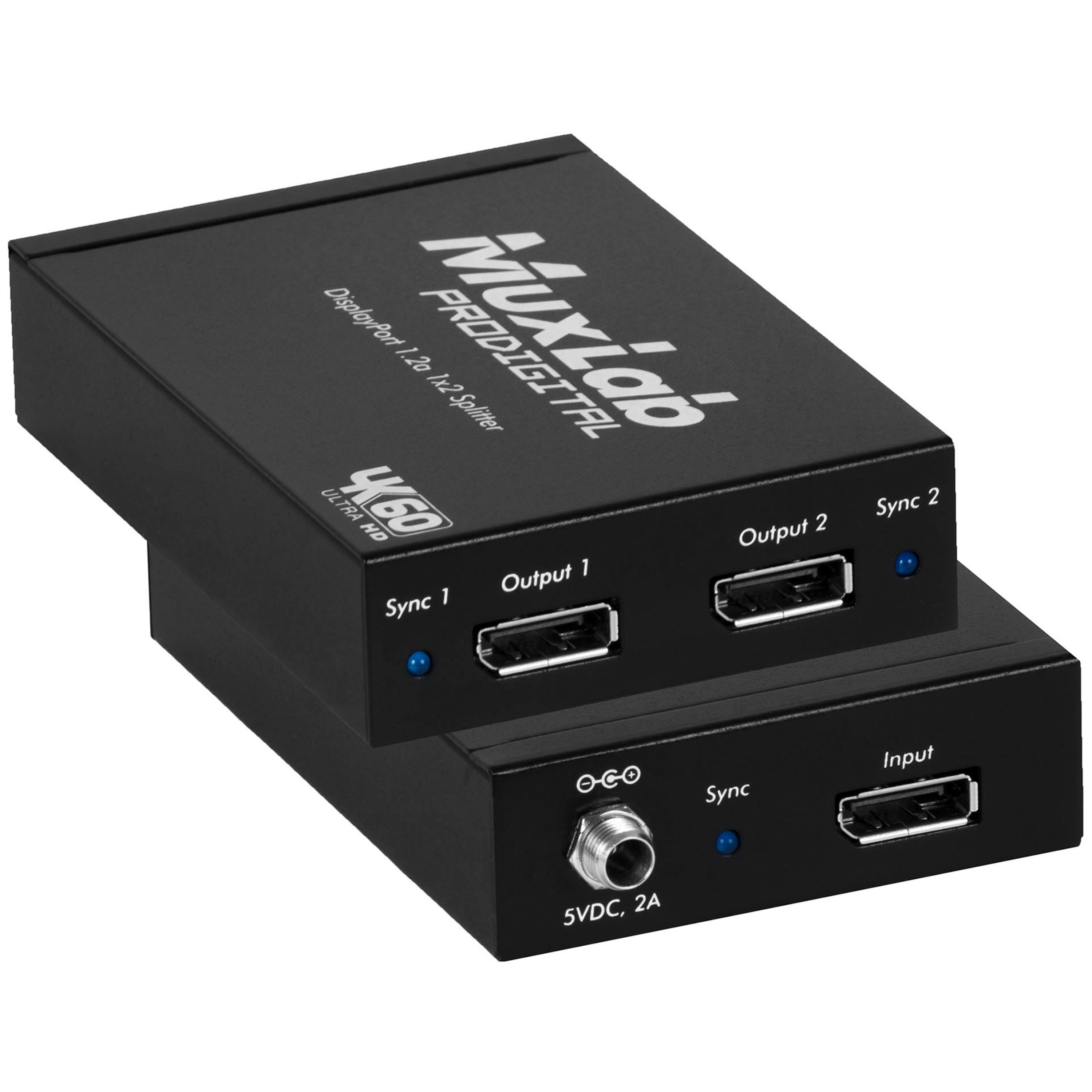 MuxLab 500505 DisplayPort 1.2a 1x2 Splitter SST - Materiel streaming ...