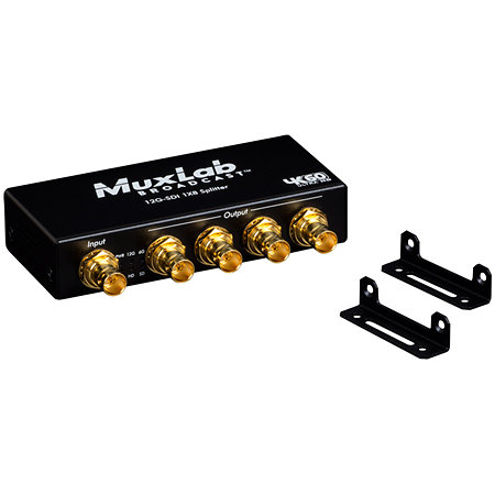 500728 12G-SDI 1x8 Splitter 4K/60 MuxLab