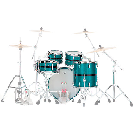 Pearl MP4C924XSPSC-850 Masters Maple Pure 22" Aqua Turquoise Stripe